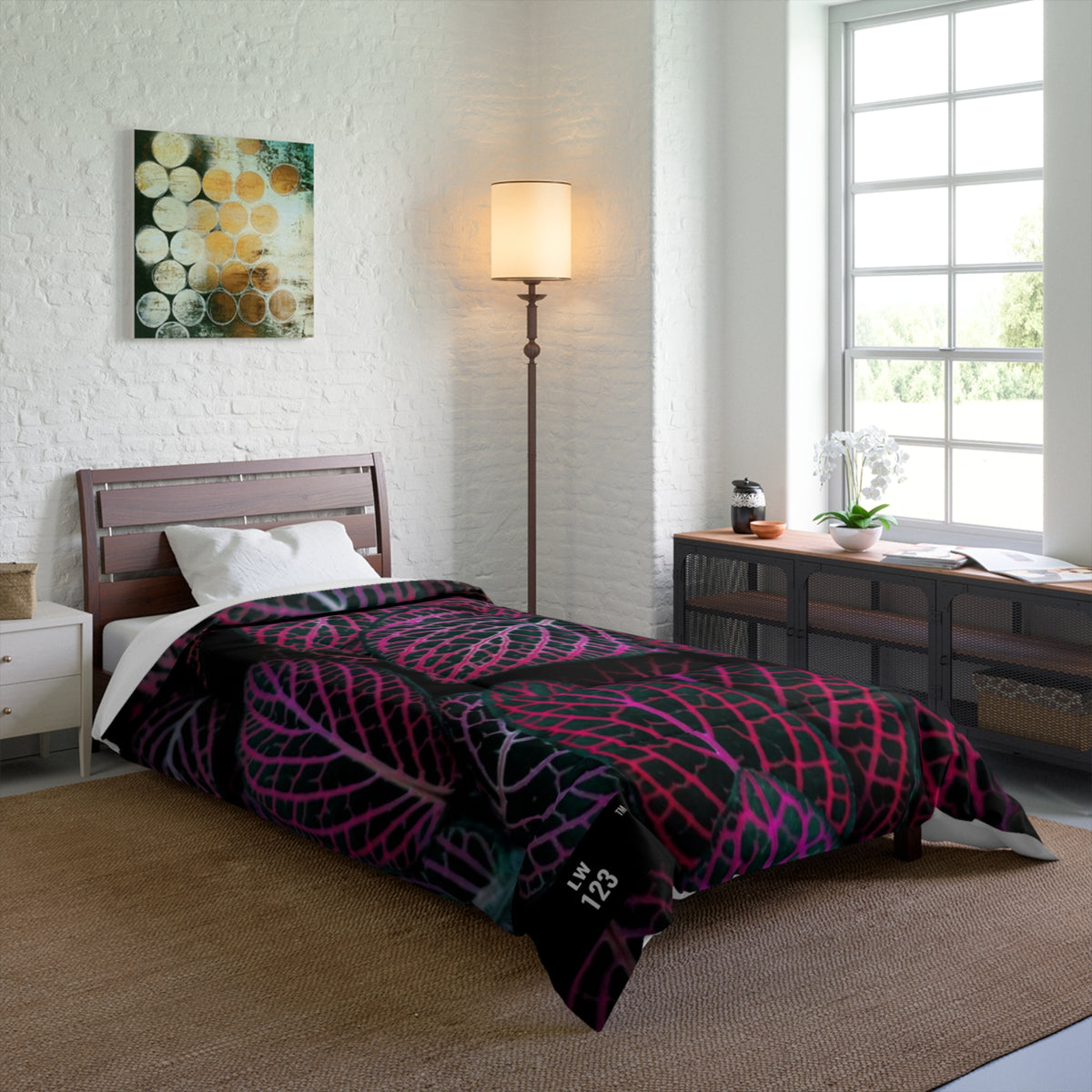 LW 123  Leaf Comforter