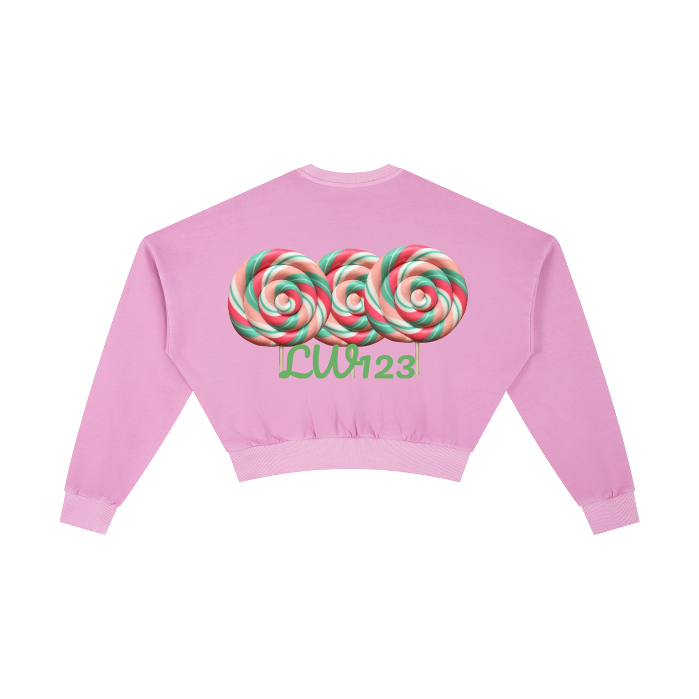 Vintage Washed Cropped Sweatshirt
