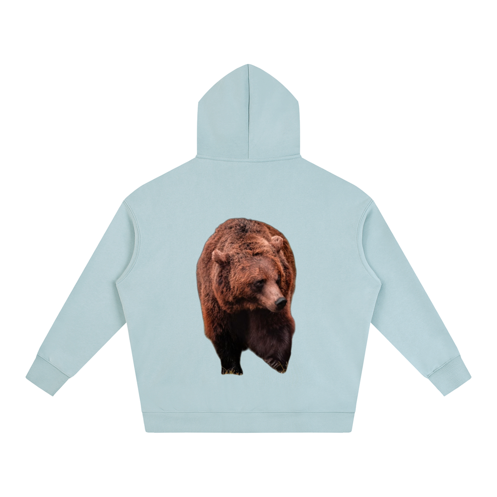 LW 123 Oversize Fleeced Hoodie