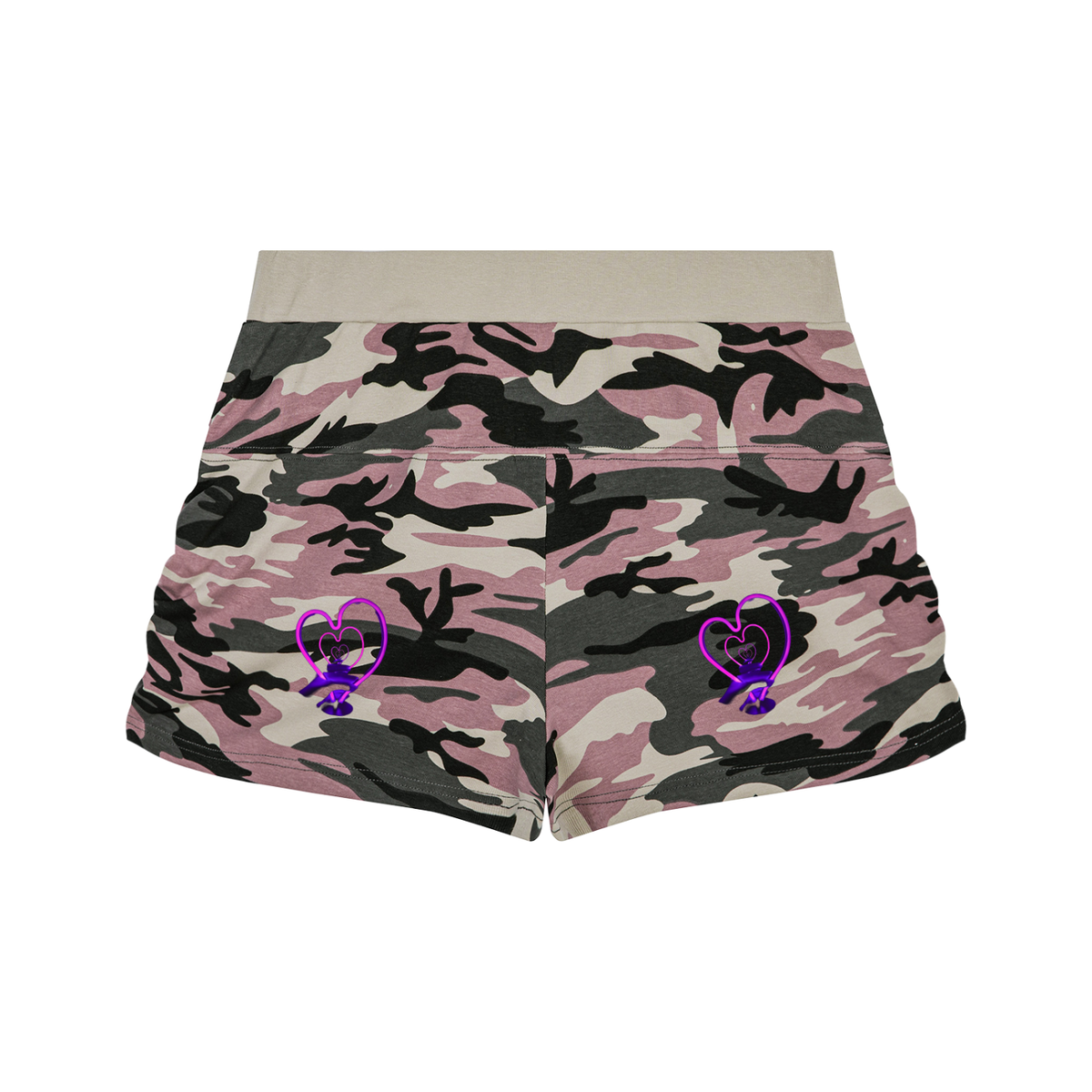 LW 123 Women's Slim Camo Shorts