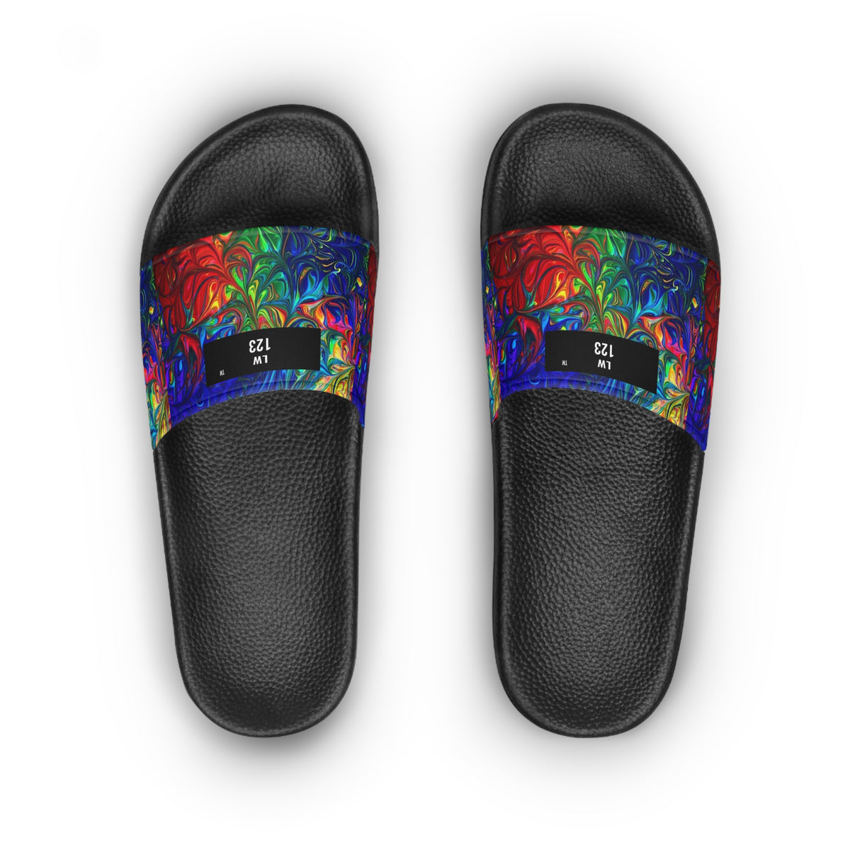 LW 123 Marble Pattern Women's Slide Sandals