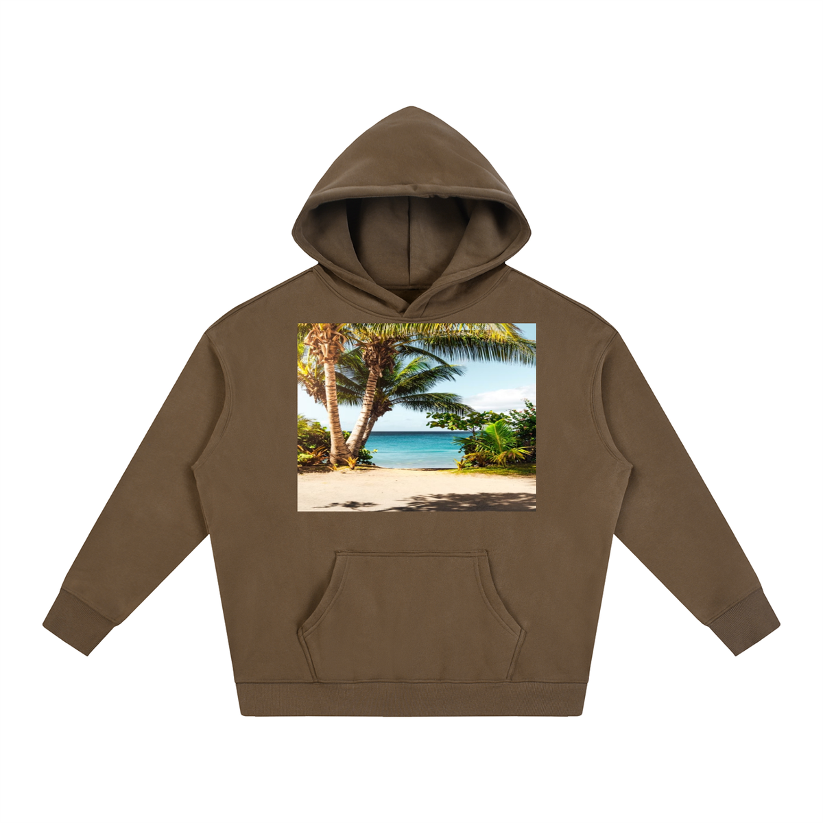 LW 123  Fleeced Hoodie