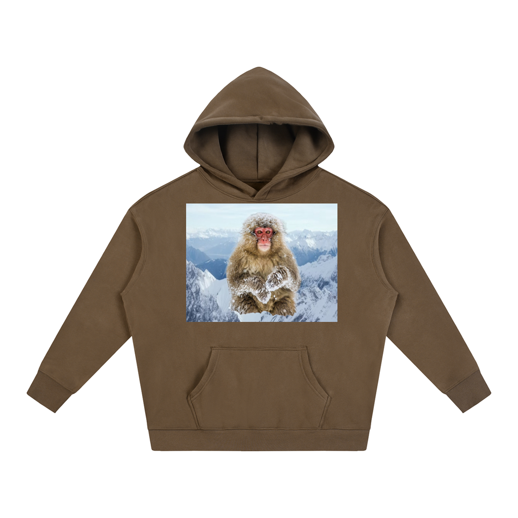 LW 123 Oversize Fleeced Hoodie