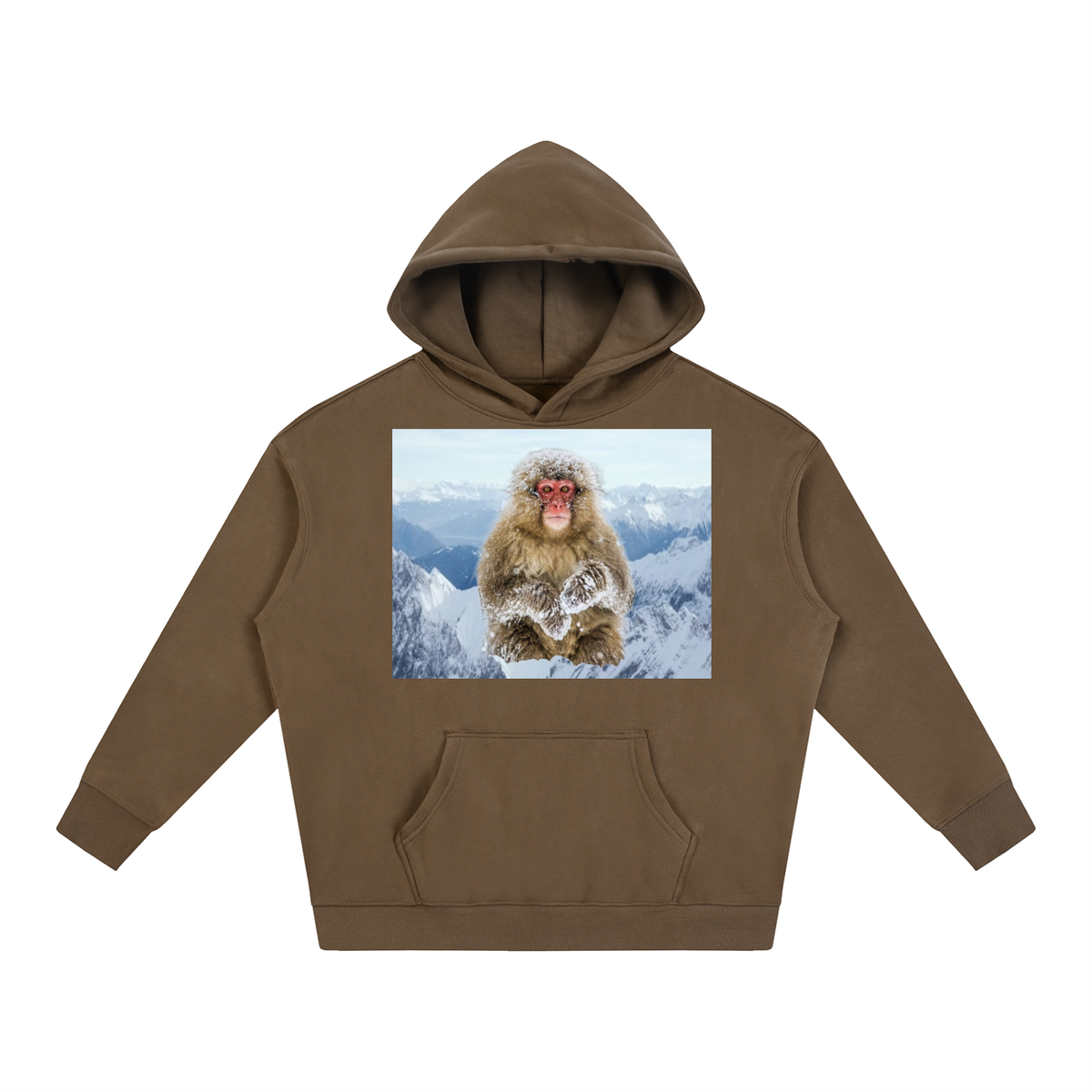 LW 123 Oversize Fleeced Hoodie