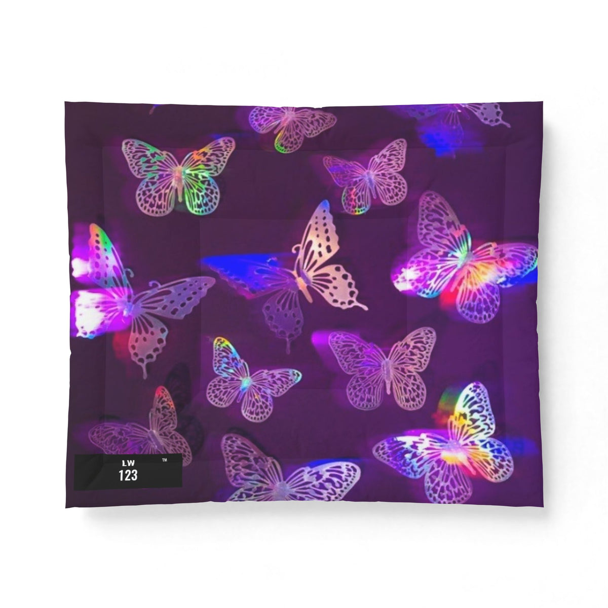 LW 123 Butterfly Glow Cotton Comforter