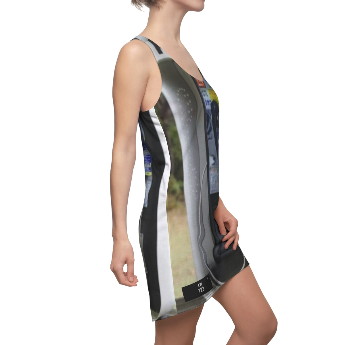 LW 123  Racerback Dress (AOP)