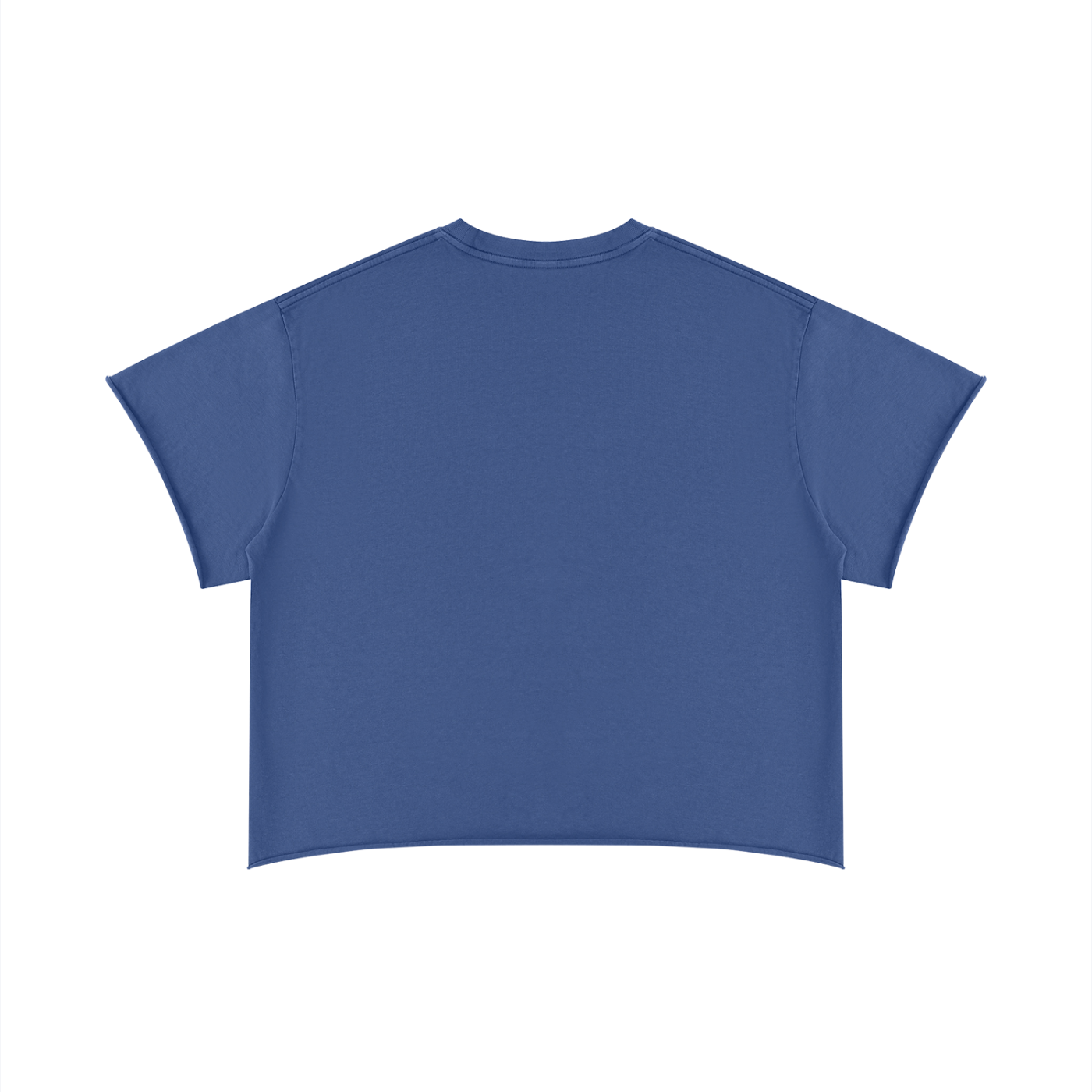 Unisex Boxy Raw Edge T-Shirt