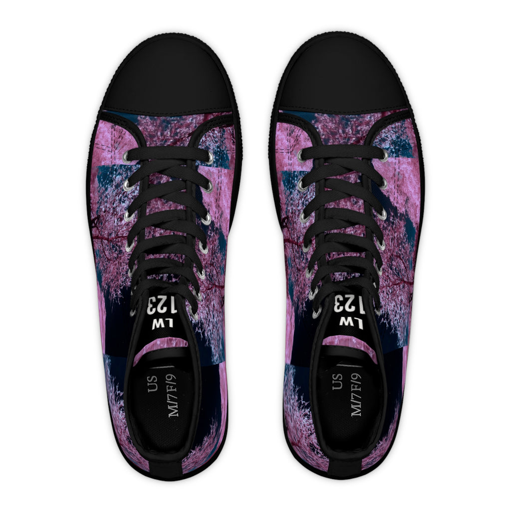 LW 123 Cherry Blossom High-Top Sneakers