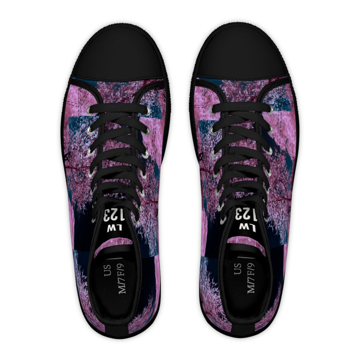 LW 123 Cherry Blossom High-Top Sneakers