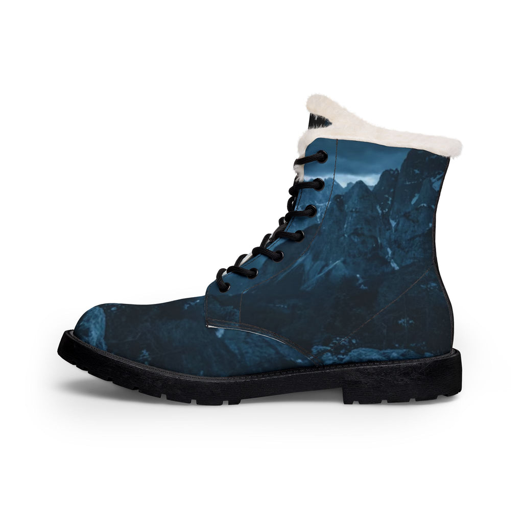 LW 123 Women's Fur and Leather Boots