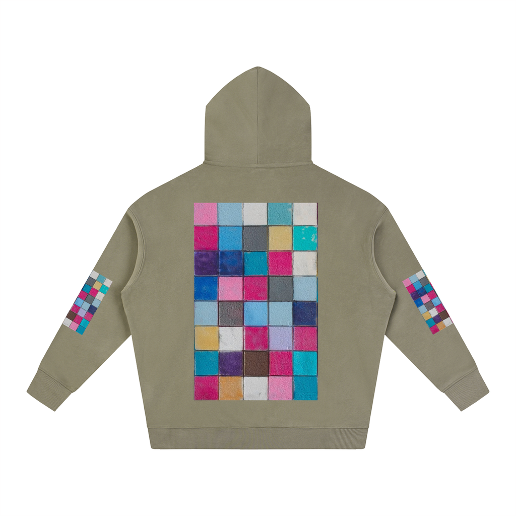 LW 123 Oversize Fleeced Hoodie