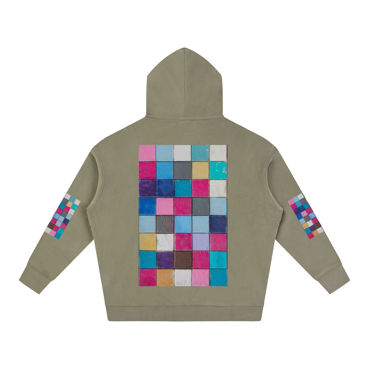 LW 123 Oversize Fleeced Hoodie