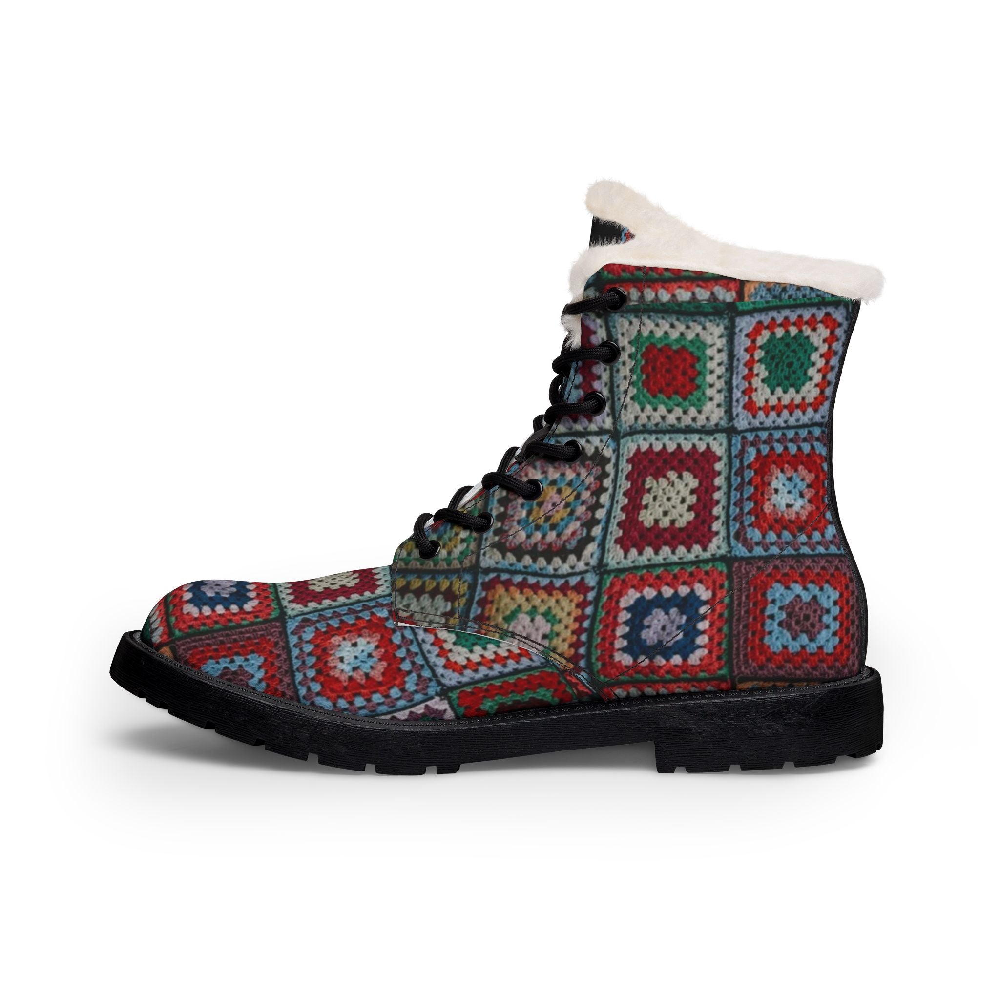 LW 123 Women's Fur and Leather Boots