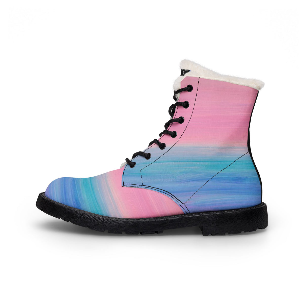 LW 123 Women's Fur and Leather Boots