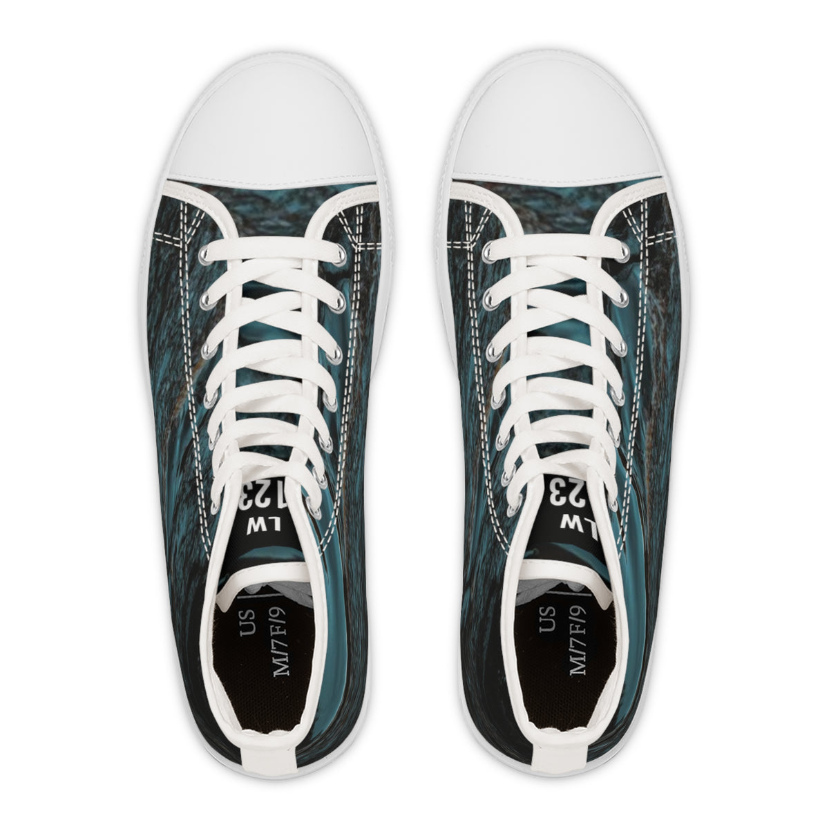 LW 123 Ocean Wave Women's High Top Sneakers