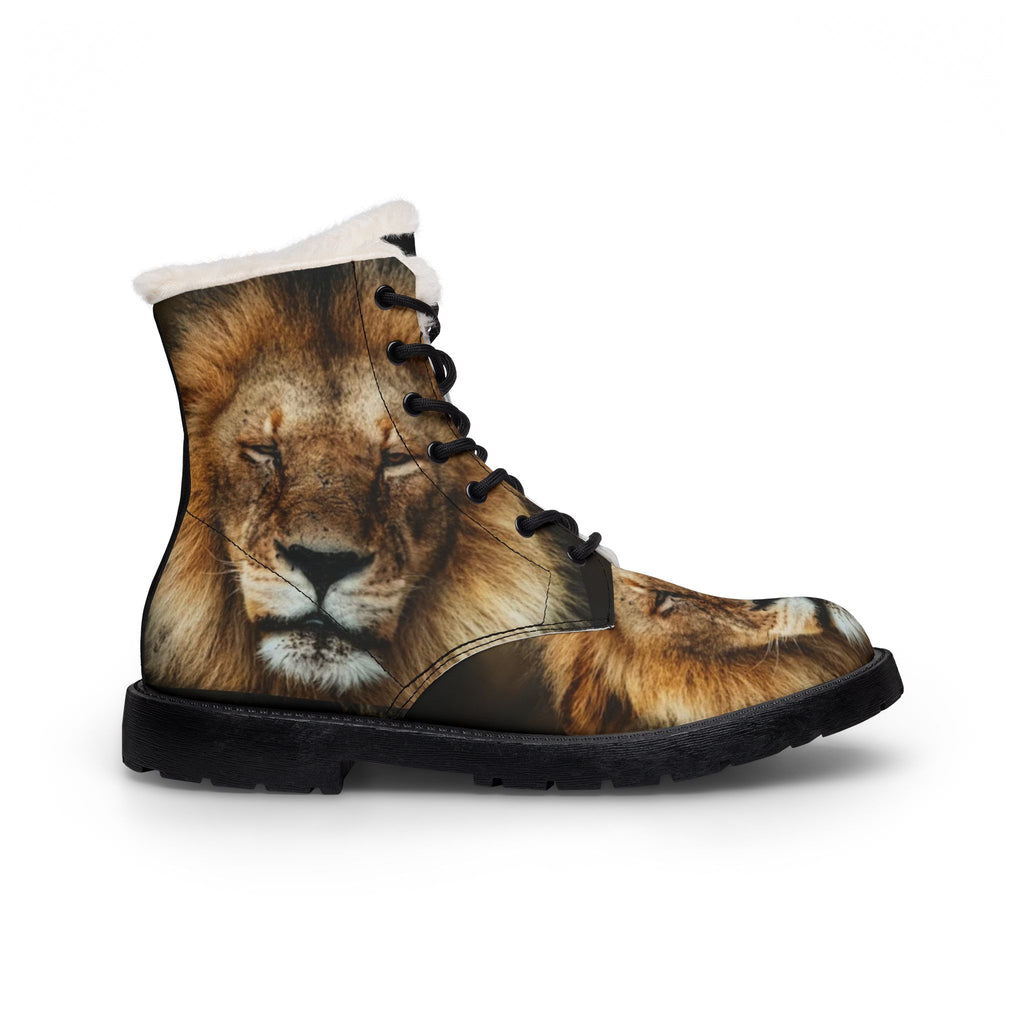 LW 123 Women's Fur and Leather Boots
