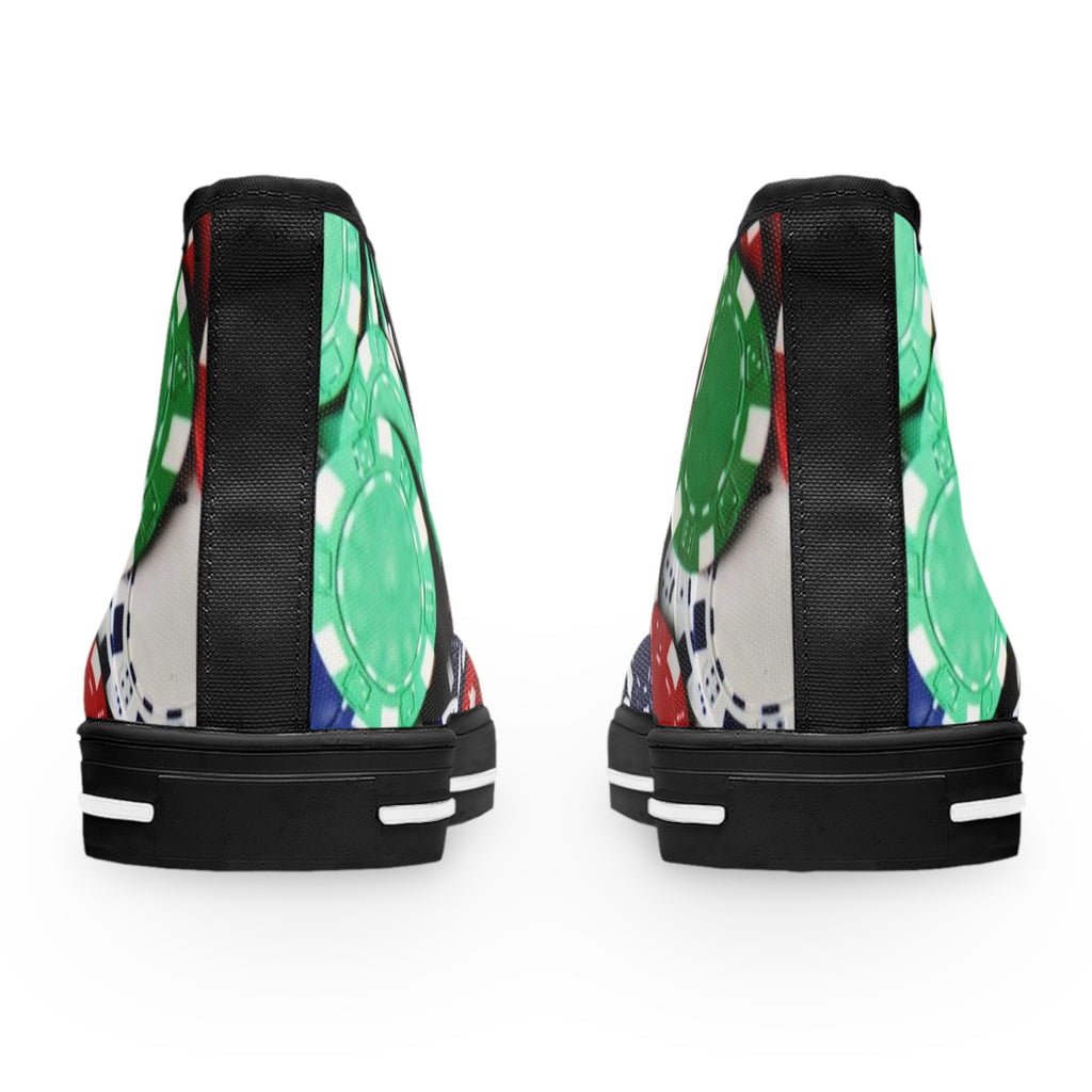 LW 123 High Top Poker Chip Sneakers
