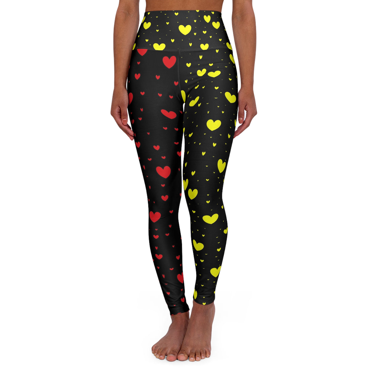 LW 123 High Waisted Yoga Leggings (AOP)