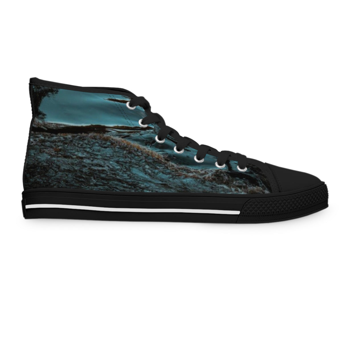 LW 123 Ocean Wave Women's High Top Sneakers