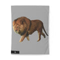 LW 123 Lion  Cotton Duvet Cover — Majestic Wildlife Bedding for Safari & Nature Lovers