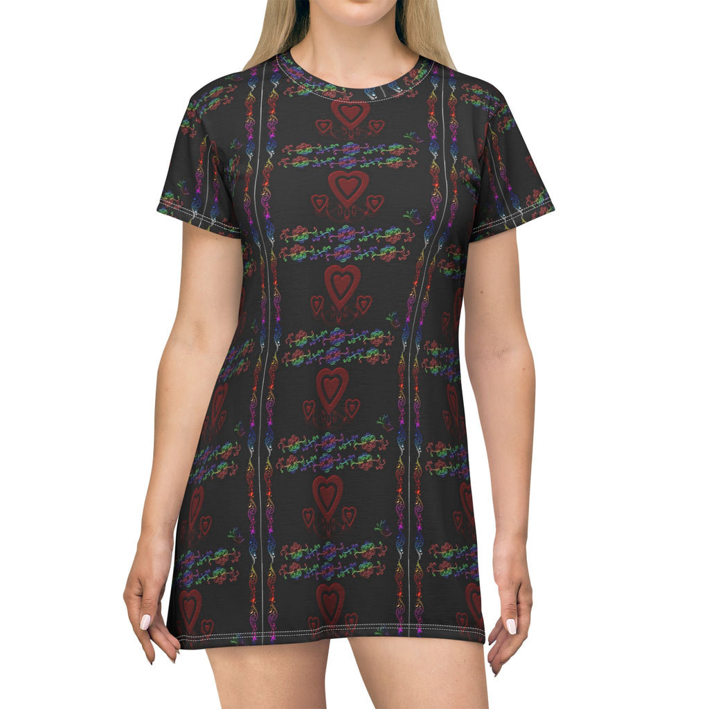LW 123 T-Shirt Dress (AOP)