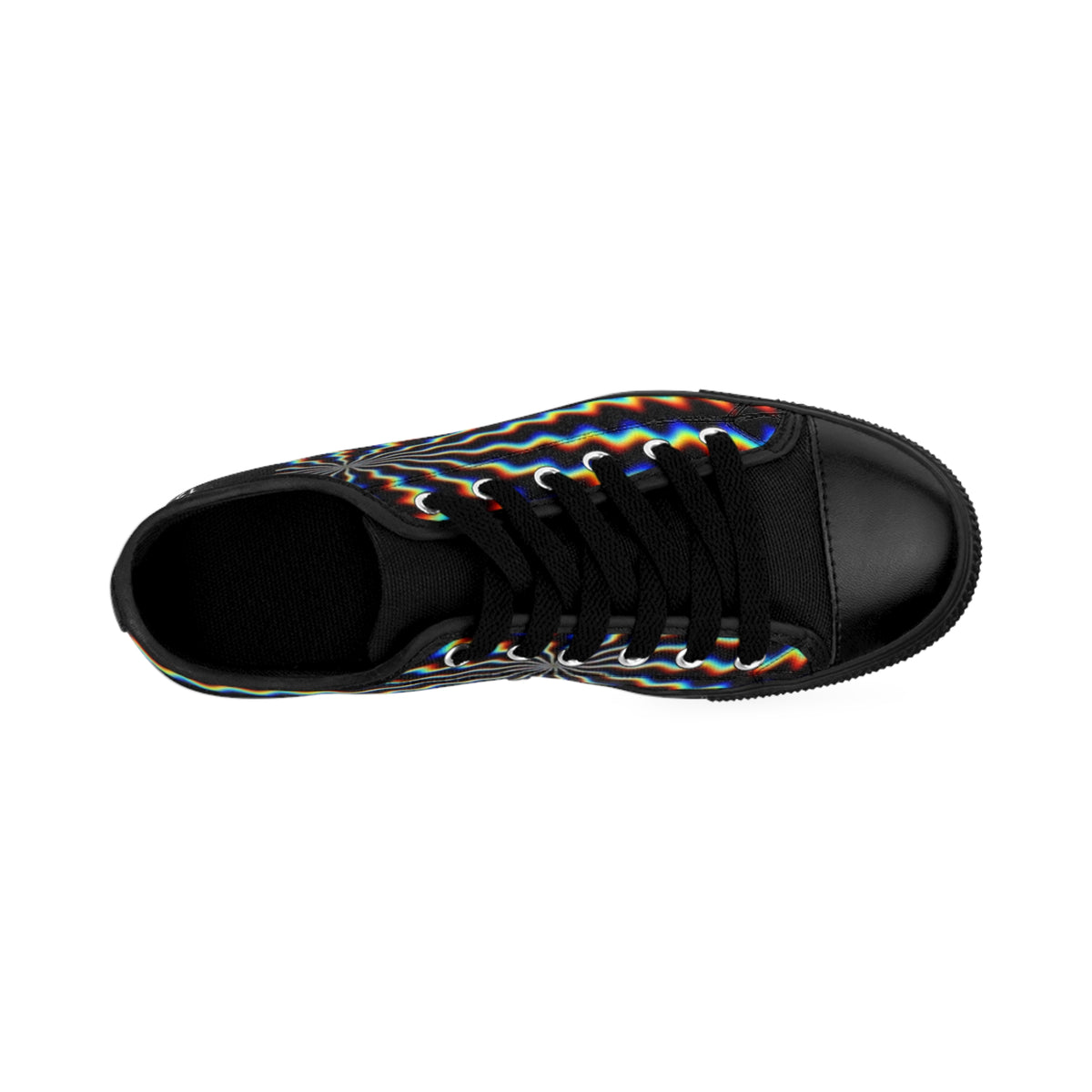 LW 123 Psychedelic Wave Women’s Low Top Sneakers