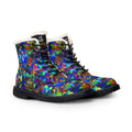LW 123 Fur Lined Leather Boots