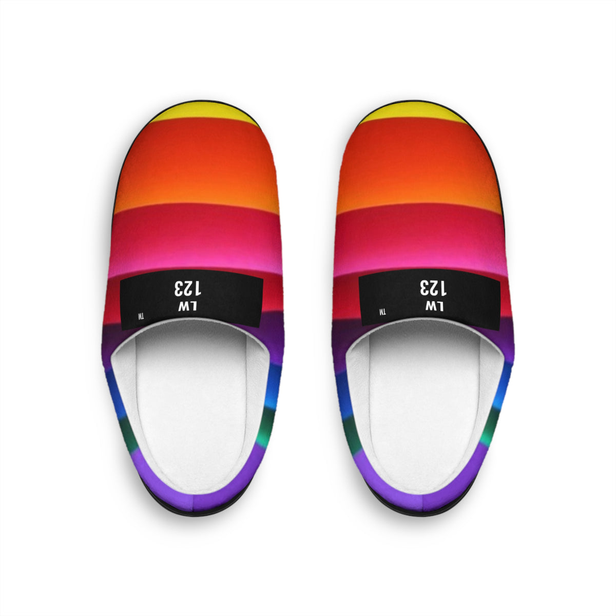 LW 123 Women's Rainbow  Slippers