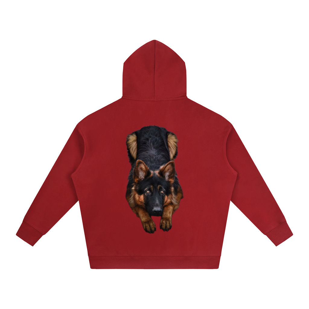 LW 123  Fleeced Hoodie
