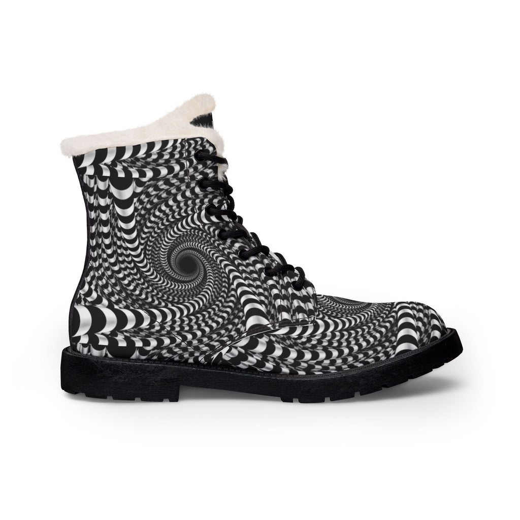 LW 123 Women's Fur-Lined Leather Boots