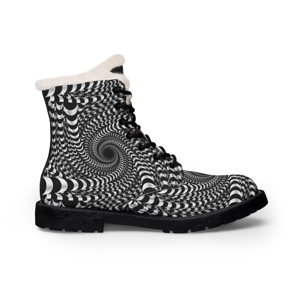 LW 123 Women's Fur-Lined Leather Boots