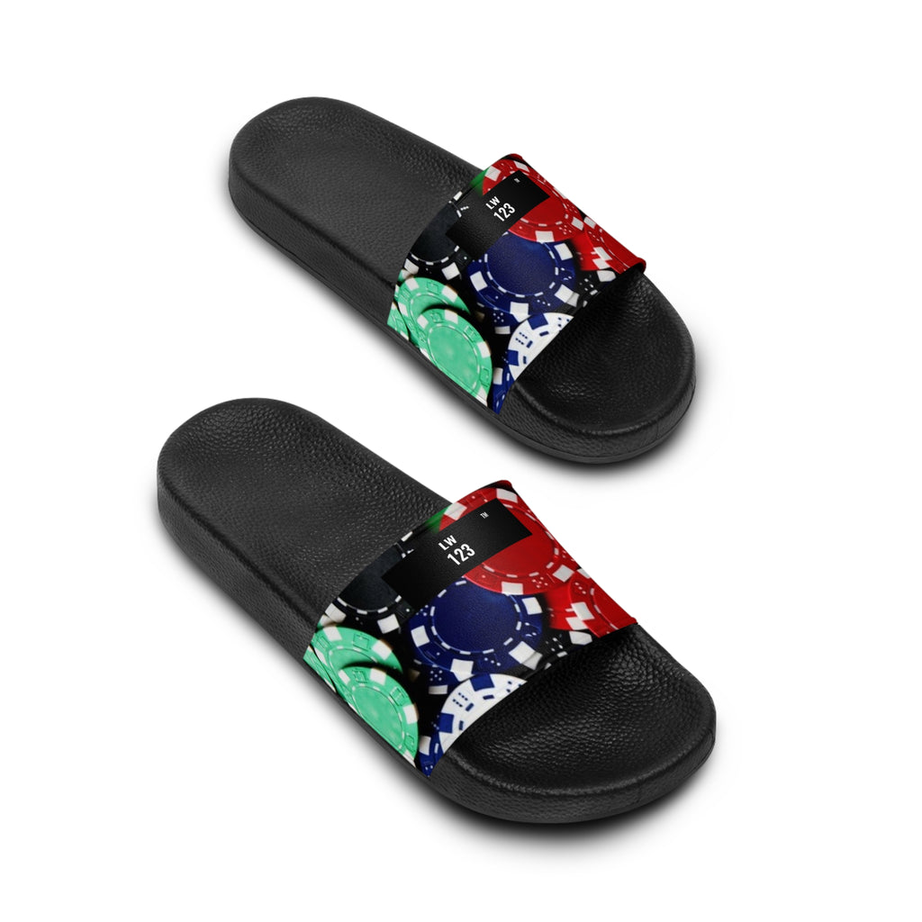 LW 123 Poker Chips Slide Sandals