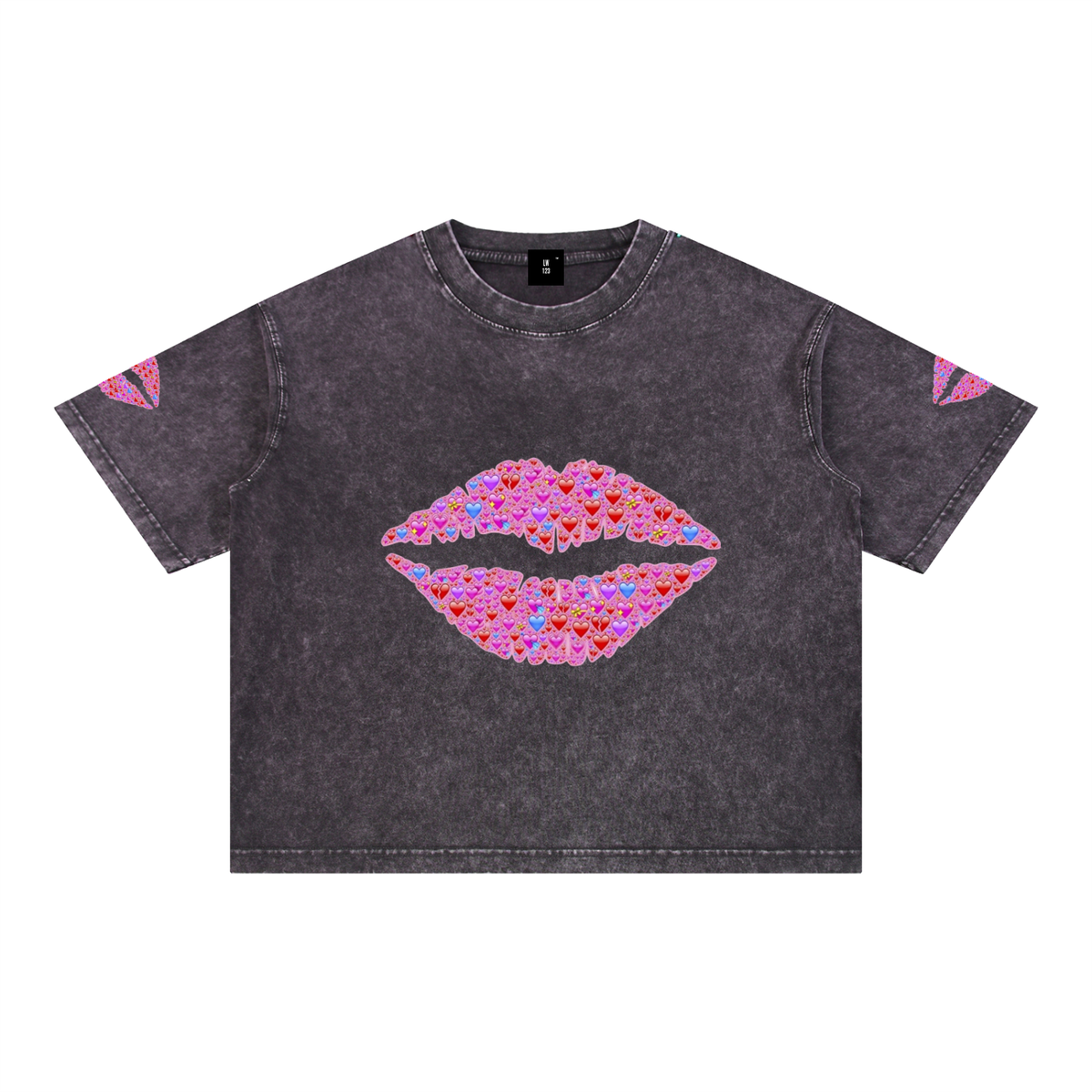 LW 123 Mineral Wash Boxy Cotton T-Shirt