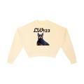 Vintage Washed Cropped Sweatshirt