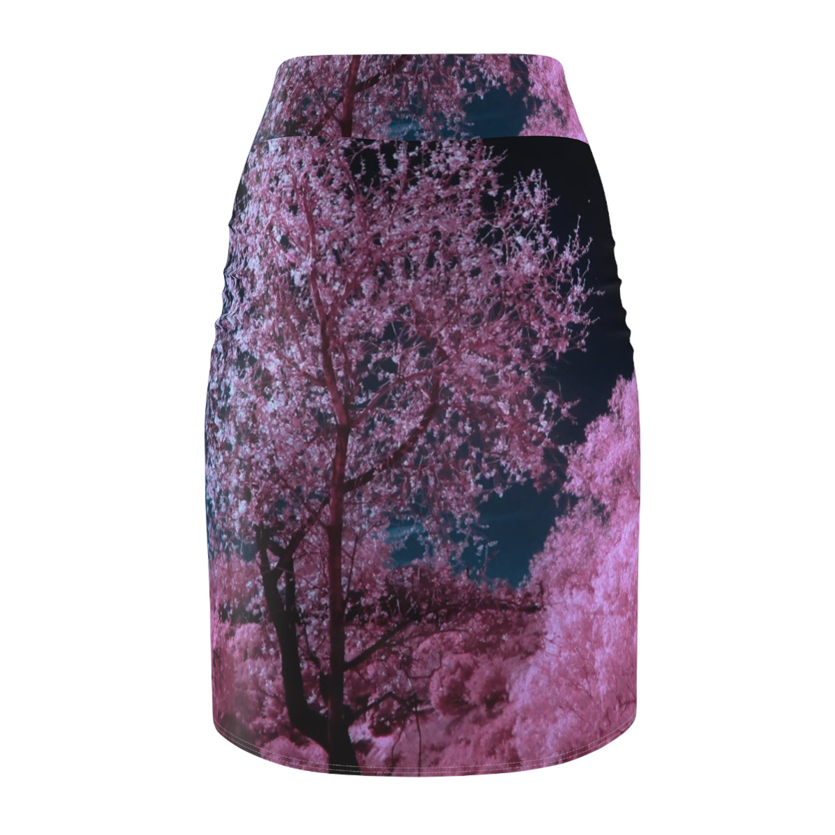 LW 123 Cherry Blossom Night Pencil Skirt