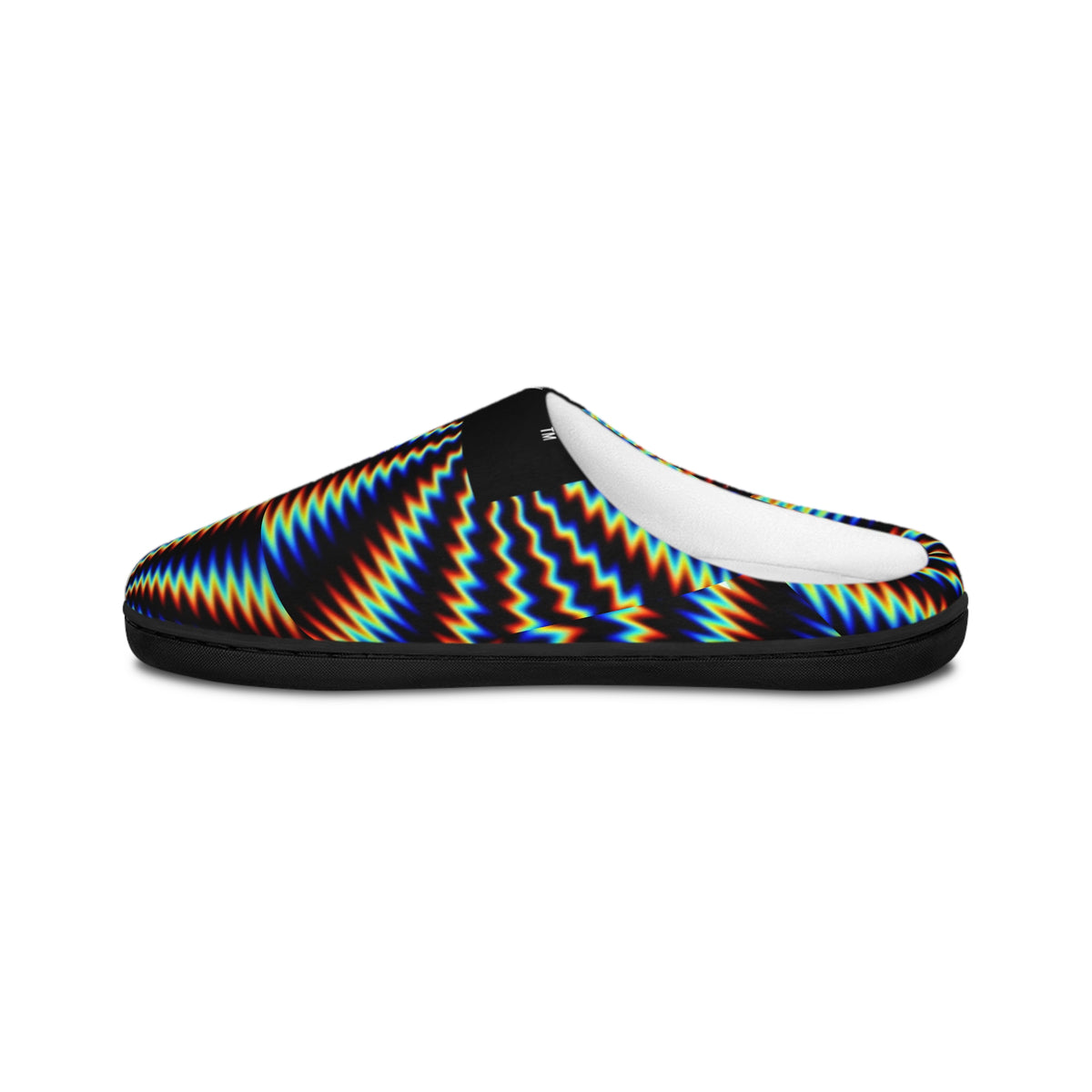 LW 123 Psychedelic Zigzag Indoor Slippers