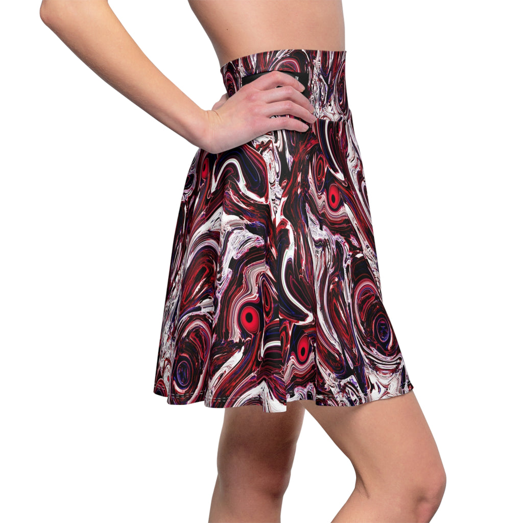 LW 123 Women's Skater Skirt (AOP)