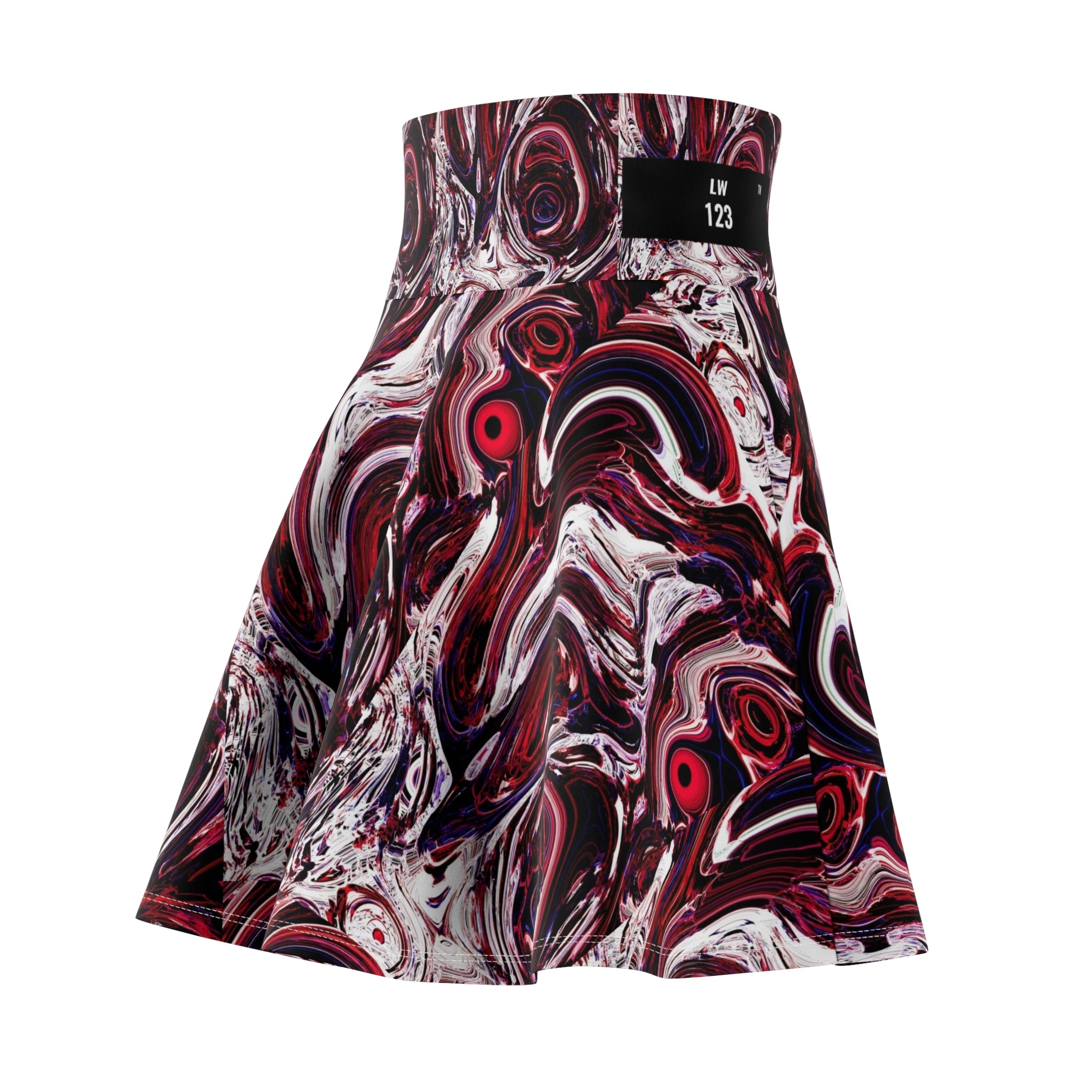 LW 123 Women's Skater Skirt (AOP)