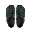 LW 123 Teal Marble EVA Foam Clogs