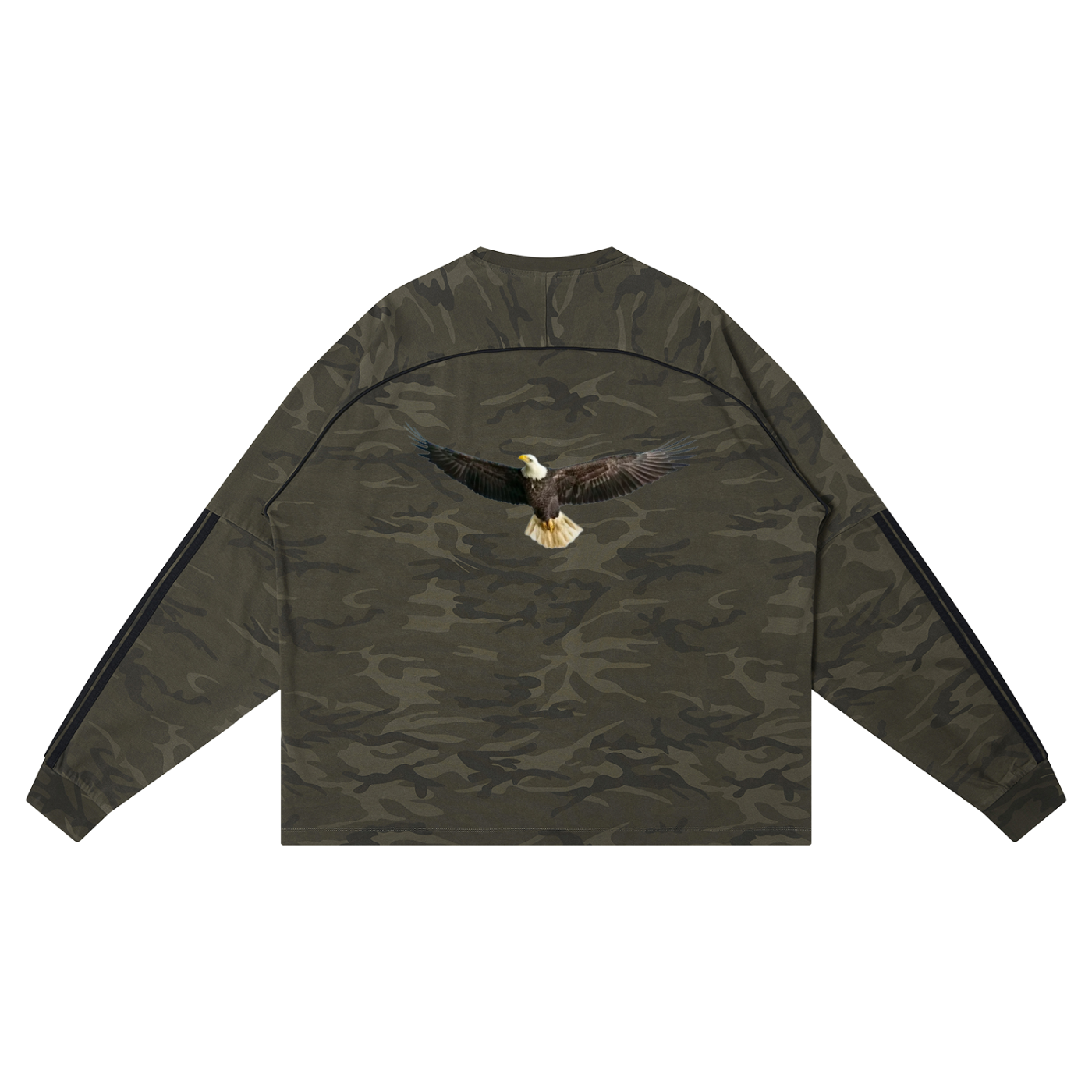 Unisex Camo Loose Long Sleeve T-Shirt