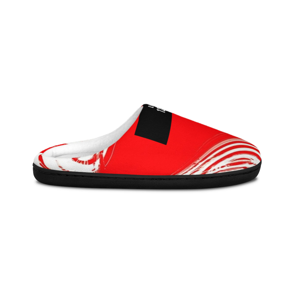 LW 123 Red Swirl Women’s Indoor Slippers