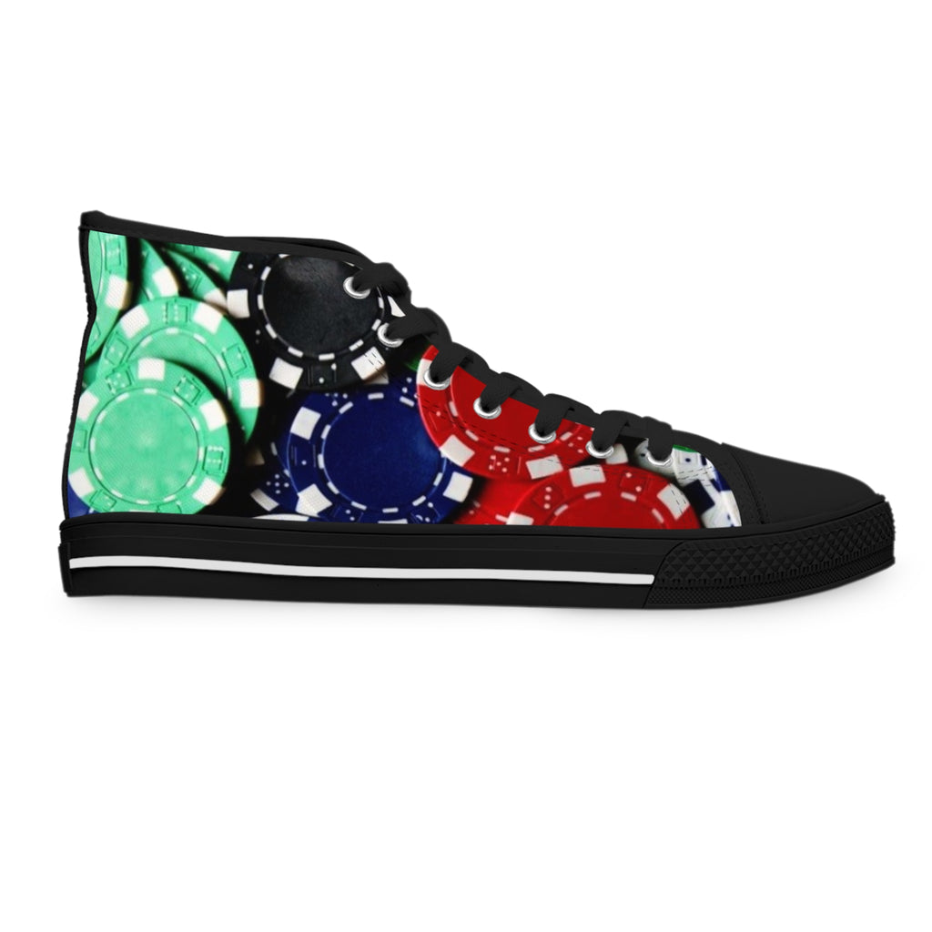 LW 123 High Top Poker Chip Sneakers