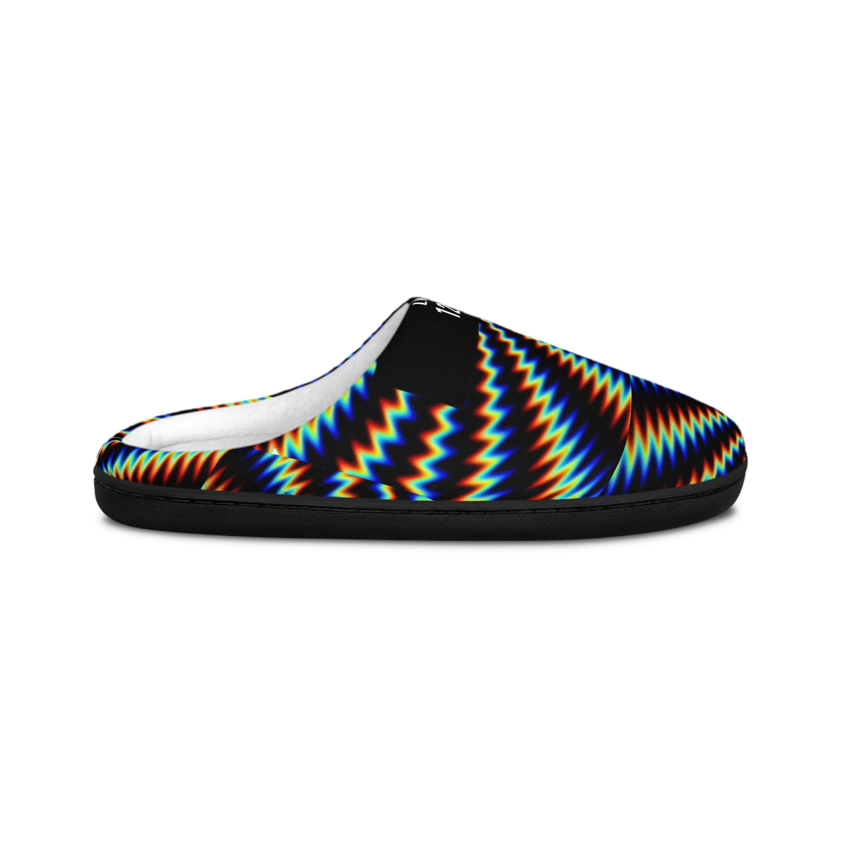 LW 123 Psychedelic Zigzag Indoor Slippers