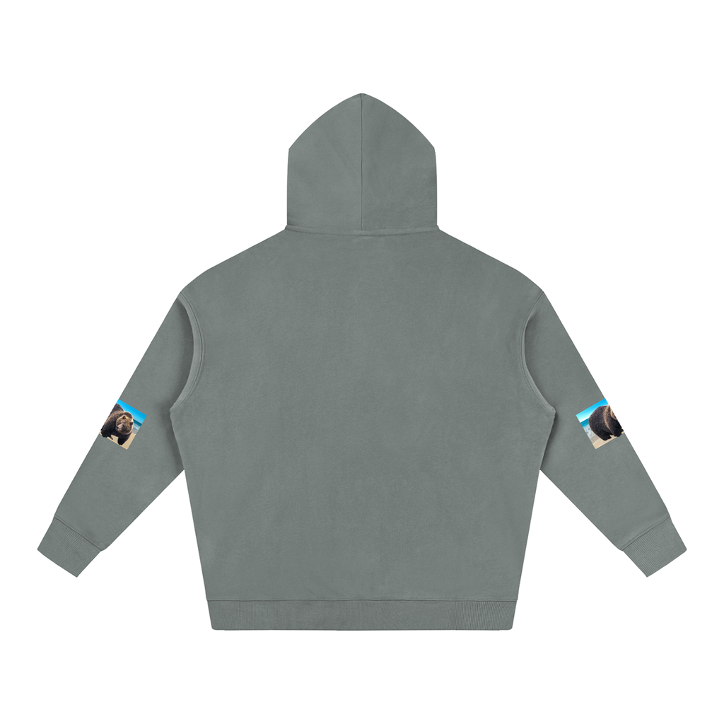 LW 123 Oversize Fleeced Hoodie