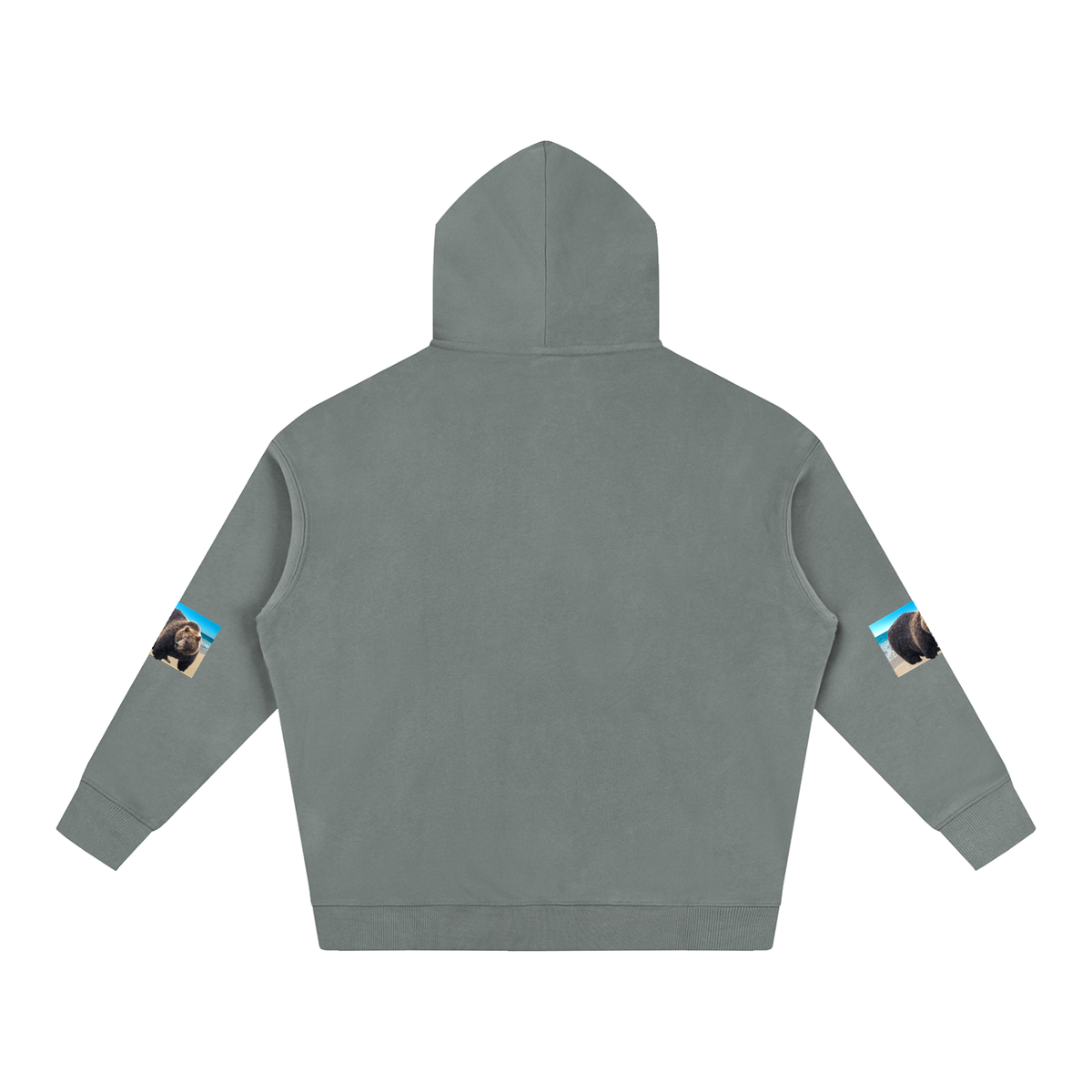 LW 123 Oversize Fleeced Hoodie