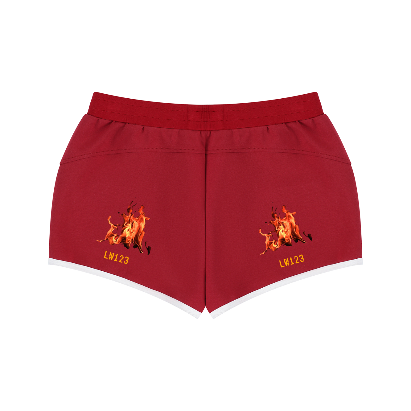 Women's Retro Contrast Binding Shorts