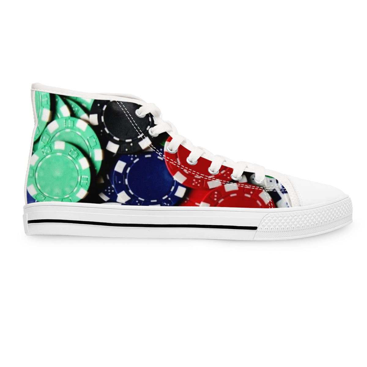 LW 123 High Top Poker Chip Sneakers