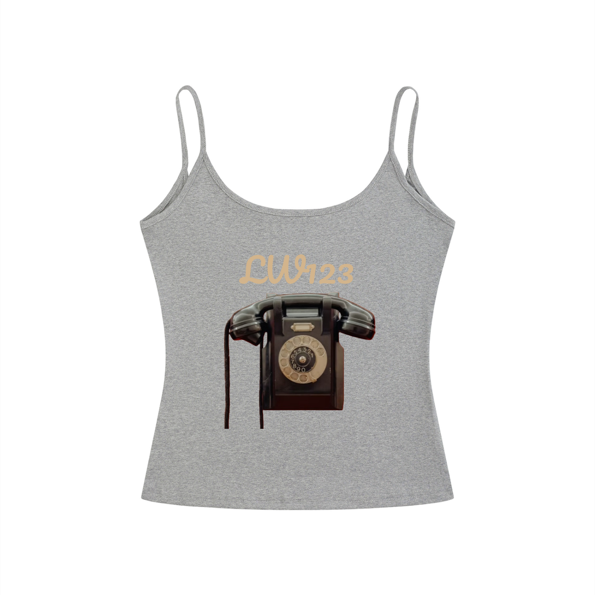 LW 123  Open-Back Tank Top
