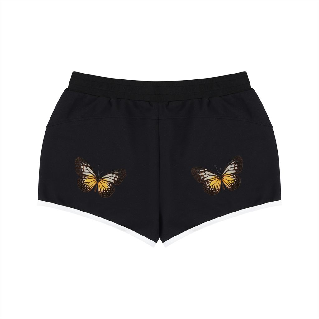 Women's Retro Contrast Binding Shorts