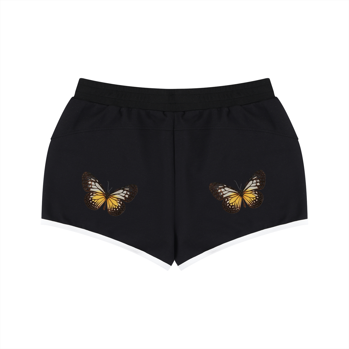Women's Retro Contrast Binding Shorts